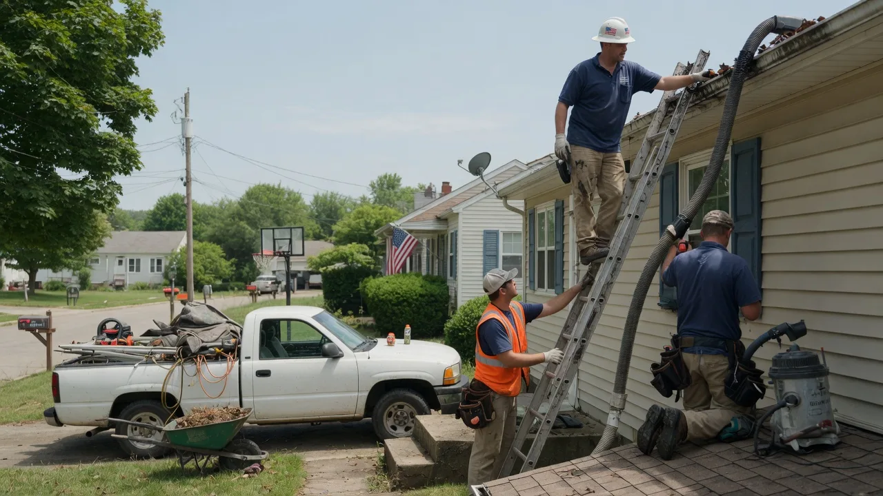 Gutter Installation in Donnelsville, OH near me